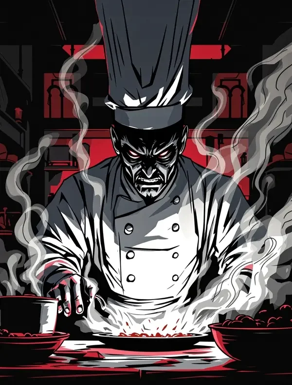 暗黑厨神漫画封面