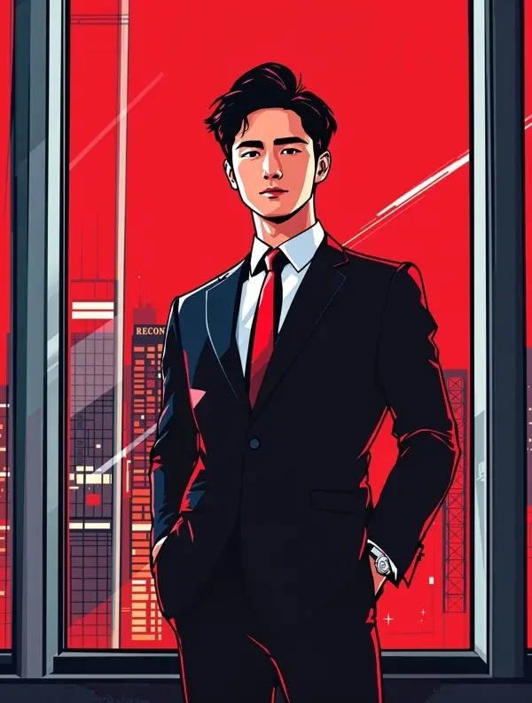 财阀继承人漫画封面